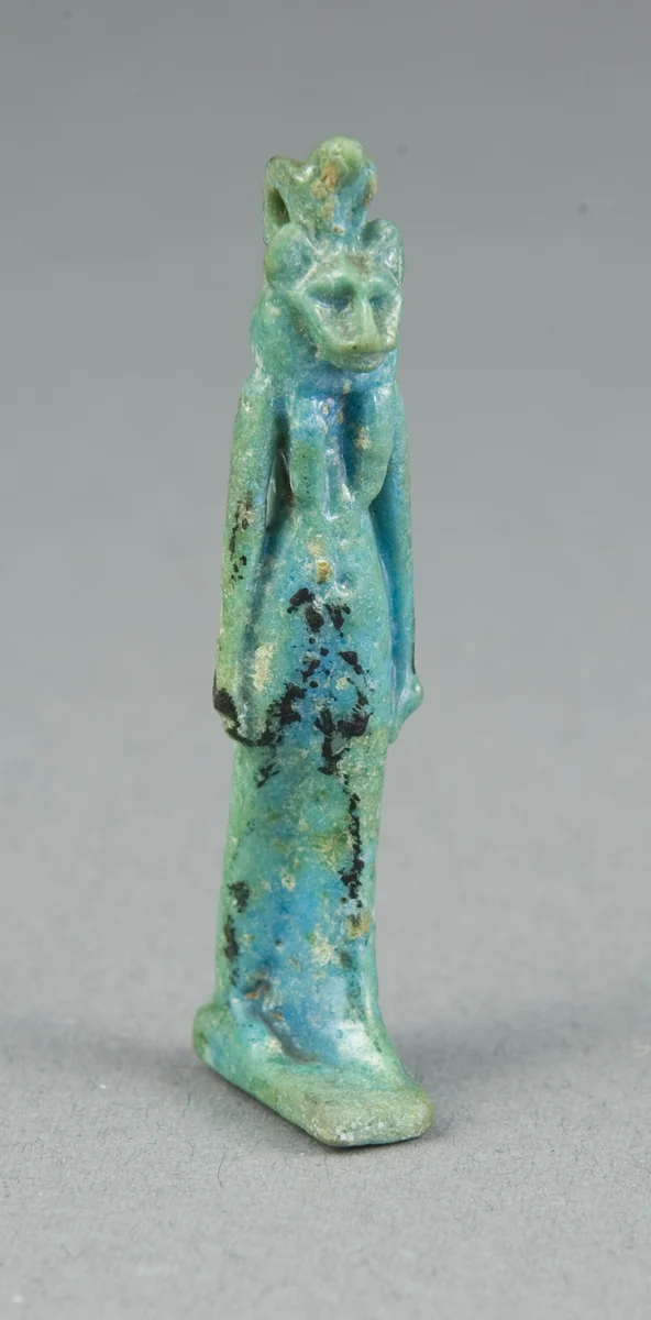Amulet of the Goddess Sekhmet by Egyptian, metalwork, -1050--664
