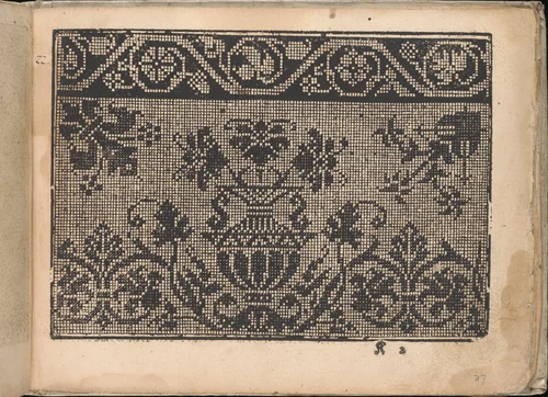 Neu künstlich Modelbuch (page 37r) by Bernhard Jobin, book, 1598