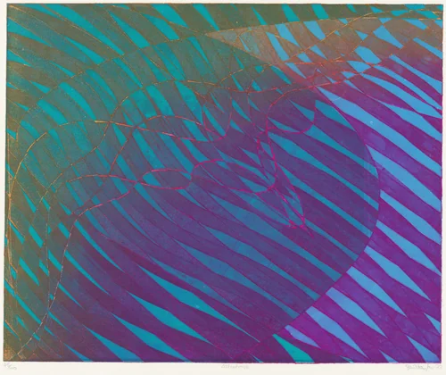 Albatross by Stanley William Hayter, print, 1973