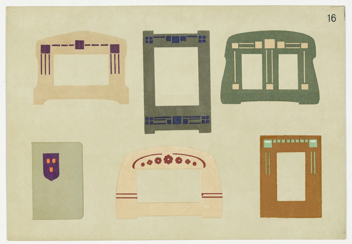 Gift 13: Paper Cutting (Kindergarten material based on the educational theories of Friedrich Froebel) by Hans Kappler, design, 1920
