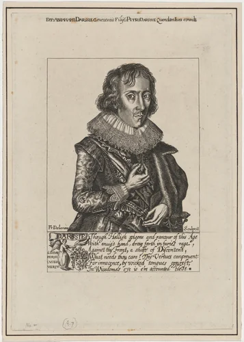 Abraham Darssie by Francis Delaram, print, 1590-1627