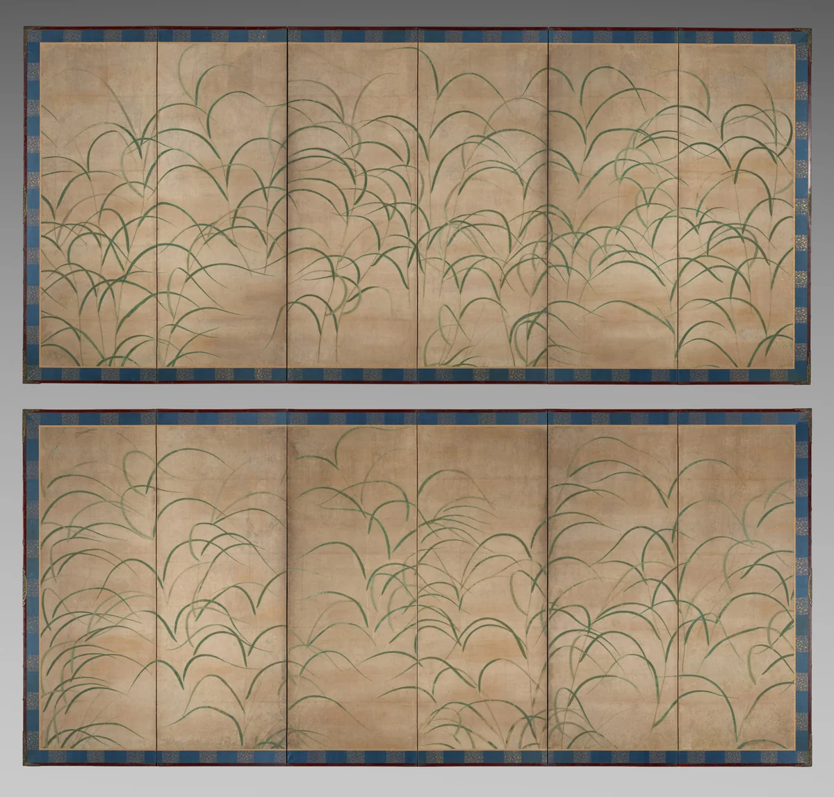 Susuki Grass by Unknown, painting, 1500-1550
