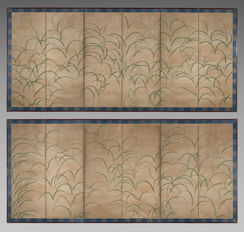 Susuki Grass by Unknown, painting, 1500-1550
