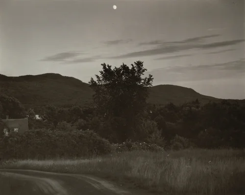 Lake George by Alfred Stieglitz, photograph, 1922-1927
