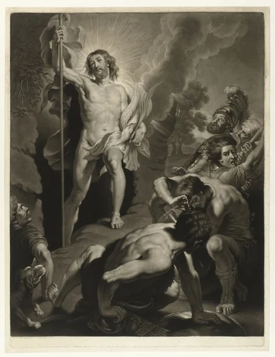 Opstanding by Charles Howard Hodges, print, 1807