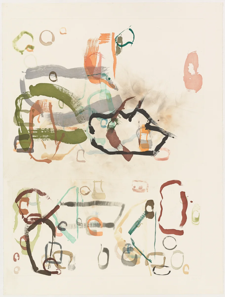 75 Stones by John Cage, print, 1989