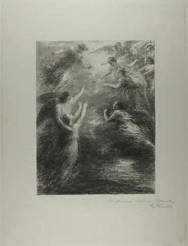 Paradise and the Peri: Finale by Henri Fantin-Latour, print, 1893