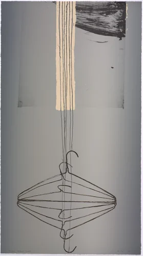 Coathanger III by Al Taylor, print, 1990