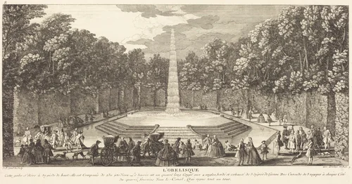 L'Obelisque by Jean-Baptiste Rigaud, print, 1681-1812