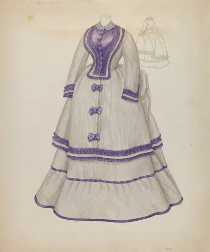 Dress by Melita Hofmann, index of american design, 1937