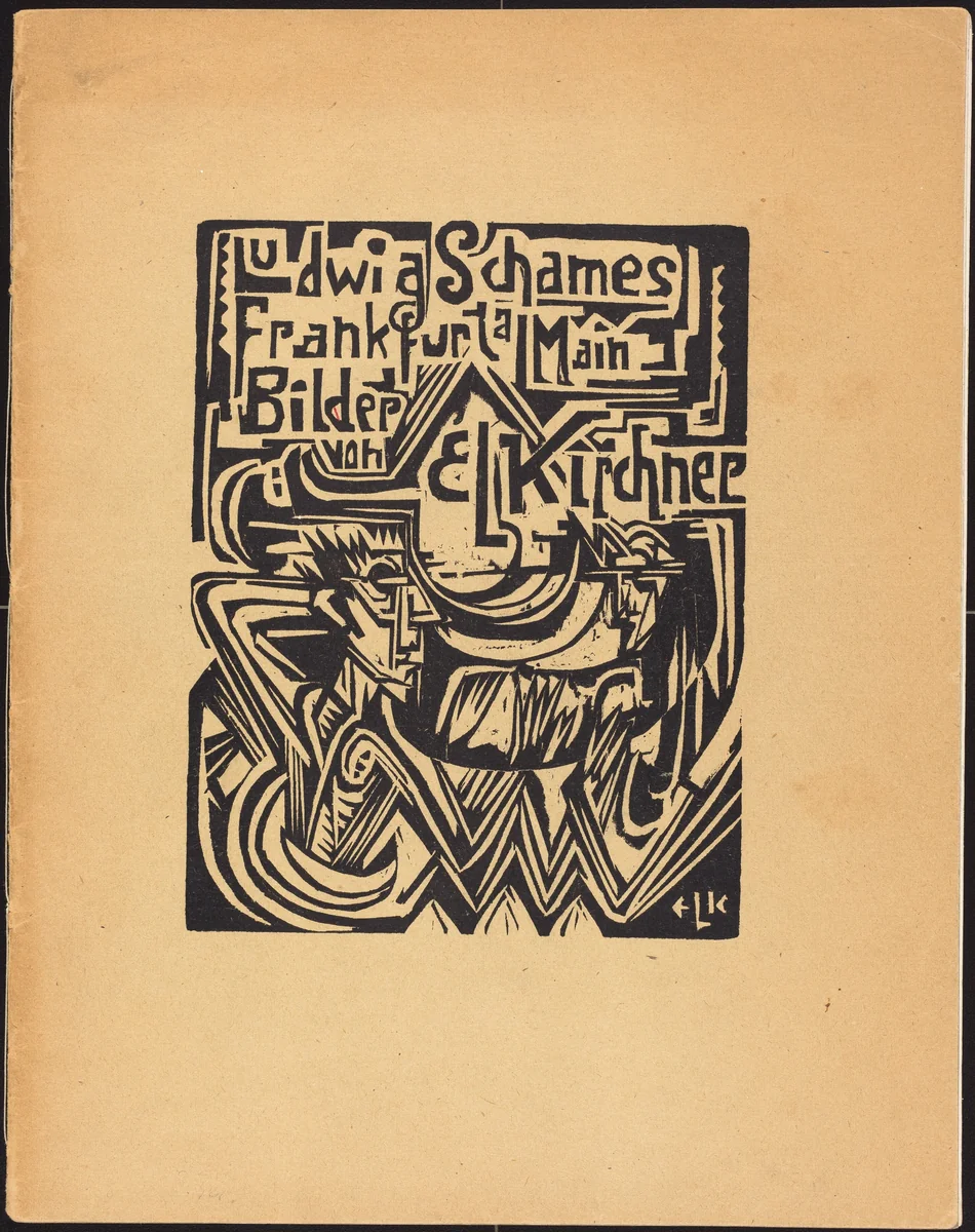 Ludwig Schames Frankfurt a Main Bilder von E L Kirchner (Ludwig Schames Frankfurt a Main Pictures by E L Kirchner) by Ernst Ludwig Kirchner, volume, 1880-1938