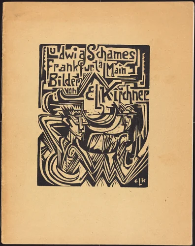 Ludwig Schames Frankfurt a Main Bilder von E L Kirchner (Ludwig Schames Frankfurt a Main Pictures by E L Kirchner) by Ernst Ludwig Kirchner, volume, 1880-1938