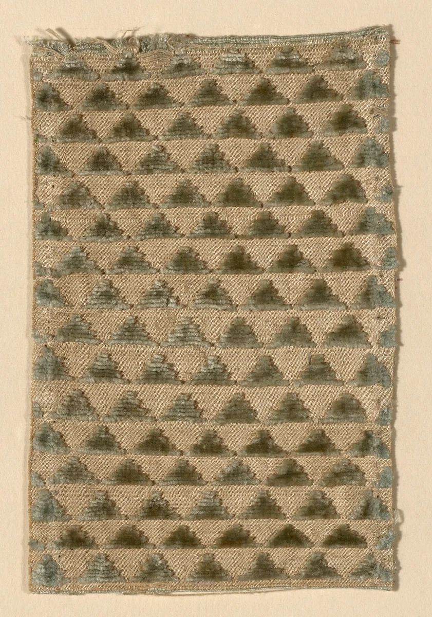 Fragment by France or Italy, textile, 1750-1800