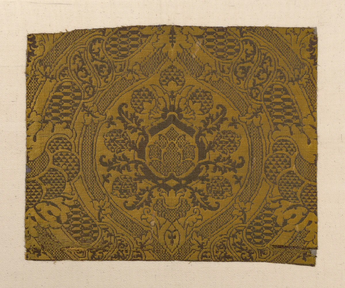 Fragment by Italy, textile, 1525-1575