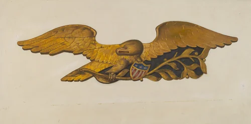 Eagle by Joseph Goldberg, index of american design, 1936