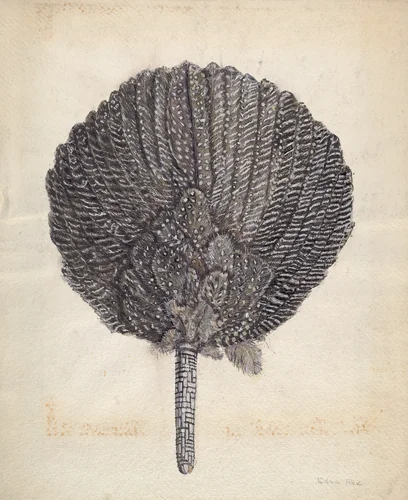 Fan by Edna Crenshaw Rex, index of american design, 1938