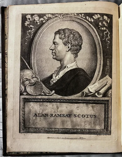 The Gentle Shepherd: a Pastoral Comedy by Allan Ramsay, book, 1788