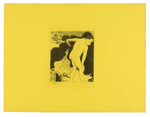 Breton Bathers, from the Volpini Suite by Paul Gauguin, print, 1889