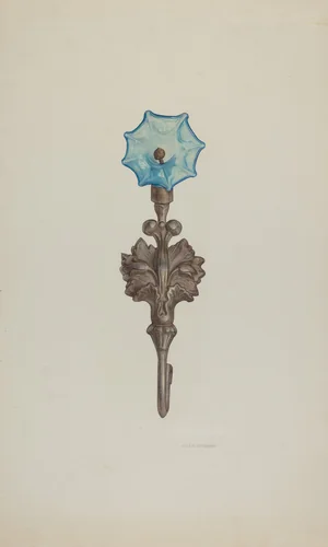 Tie-back by Helen Bronson, index of american design, 1939