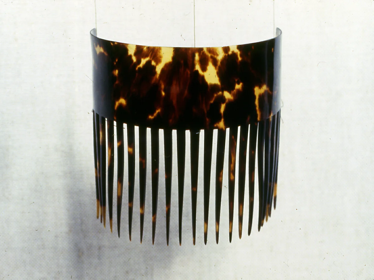 Comb by United States, textile, 1880-1889