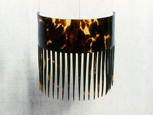 Comb by United States, textile, 1880-1889