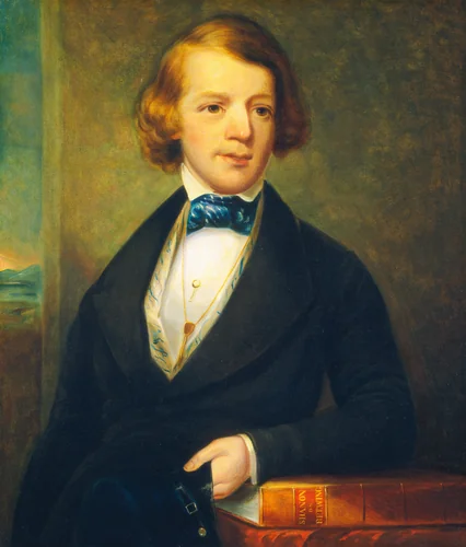 William Crook Rudman, Jr. by American 19th Century, painting, 1845