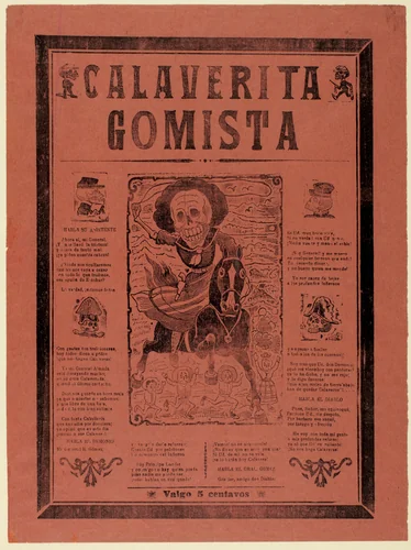 Little Calavera of General Gómez by José Guadalupe Posada, print, 1872-1913