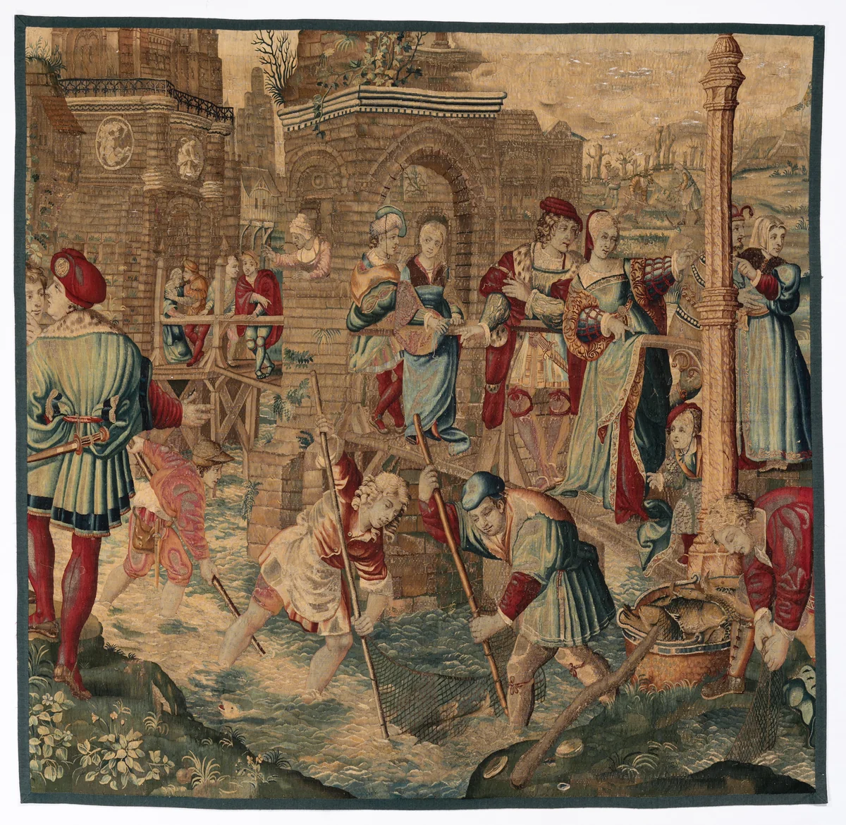Four Seasons by Gobelins Manufactory, textile, 1530-1700