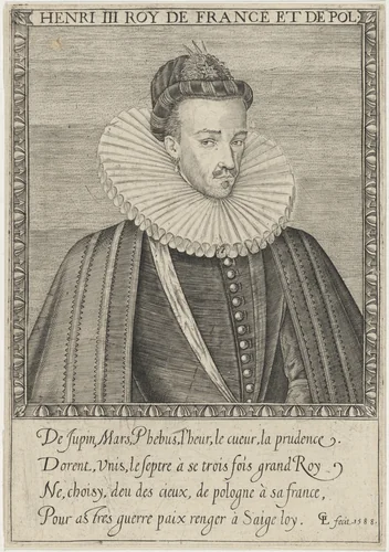 Henry III, Roy de France et de Pol by Unknown 19th Century, print, 1588