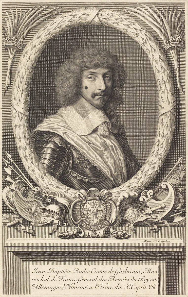 Marechal de Guebriant by Robert Nanteuil, print, 1655