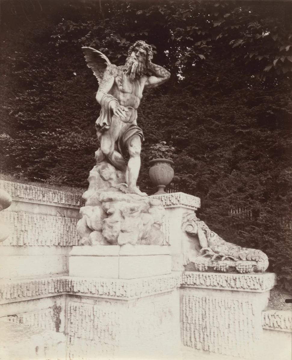Saint-Cloud by Eugène Atget, photograph, 1923