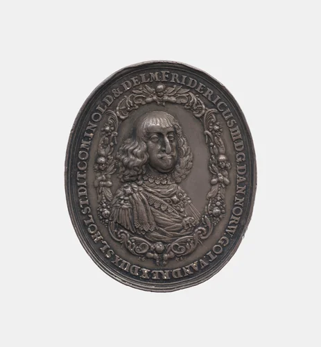 Frederick III 1609-70, King of Denmark 1648-70 by Sebastian Dadler, metalwork, 1648