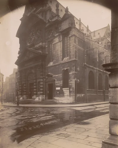 Saint-Étienne-du-Mont by Eugène Atget, photograph, 1927