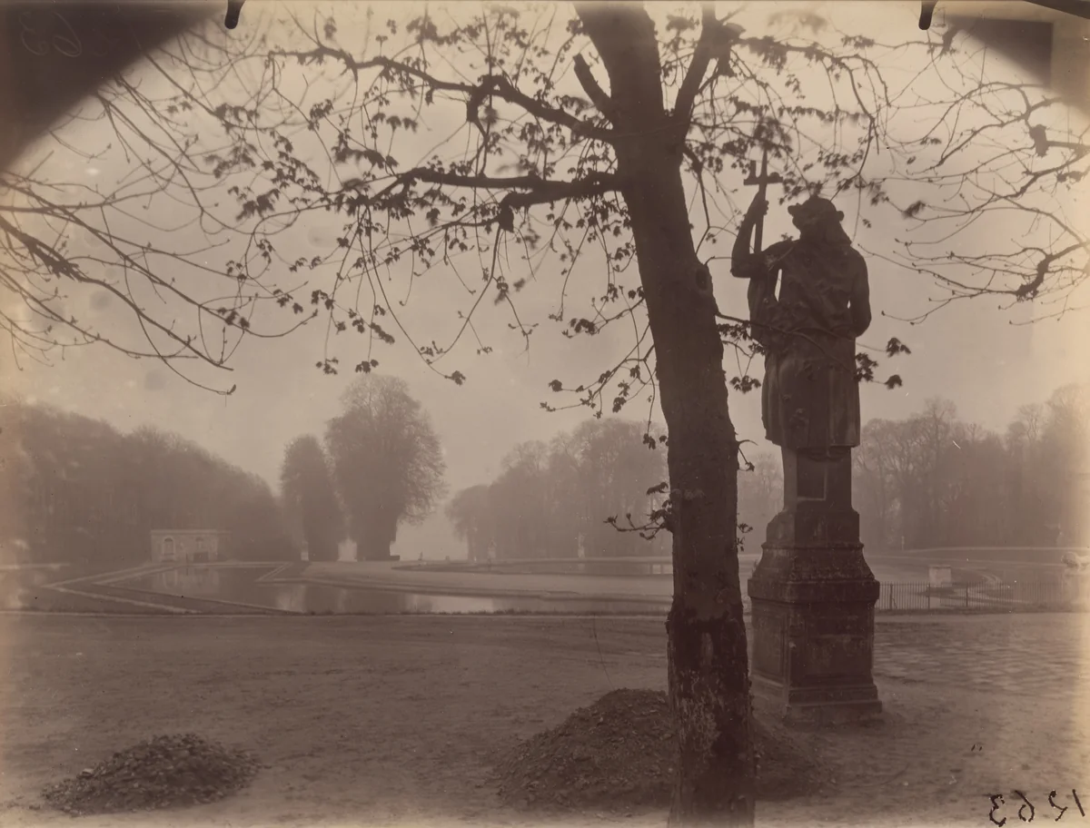 Saint-Cloud by Eugène Atget, photograph, 1926