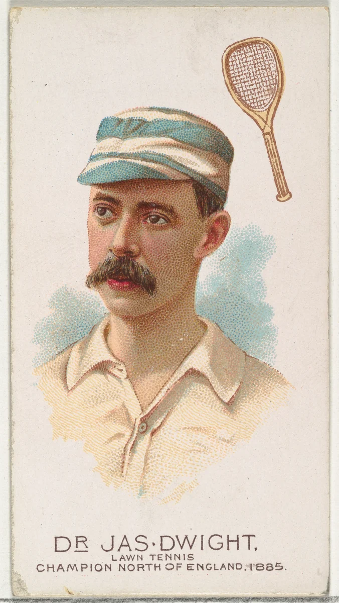 Dr. James Dwight, Lawn Tennis Champion North of England 1885, from World's Champions, Series 2 (N29) for Allen & Ginter Cigarettes by Allen & Ginter, print, 1888