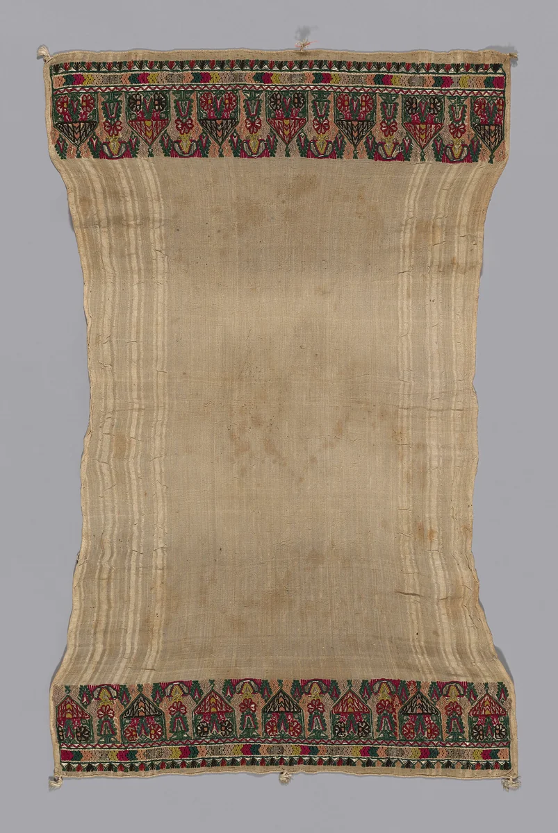 Towel by Turkey or Greece, textile, 1801-1900