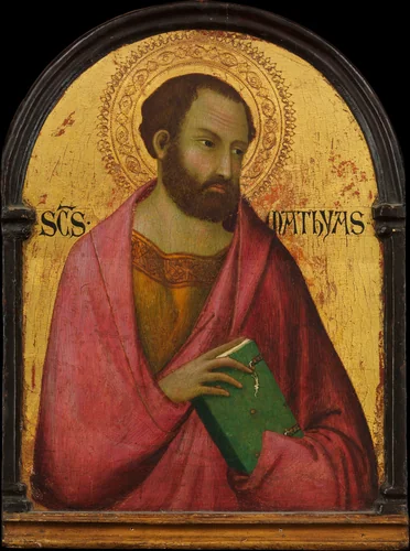 Saint Matthias by Simone Martini, painting, 1317-1319