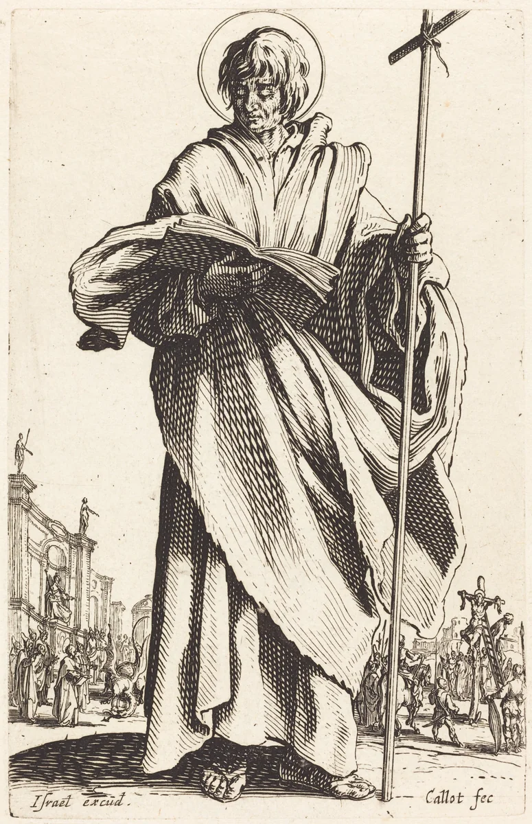 Saint Philip by Jacques Callot, print, 1631