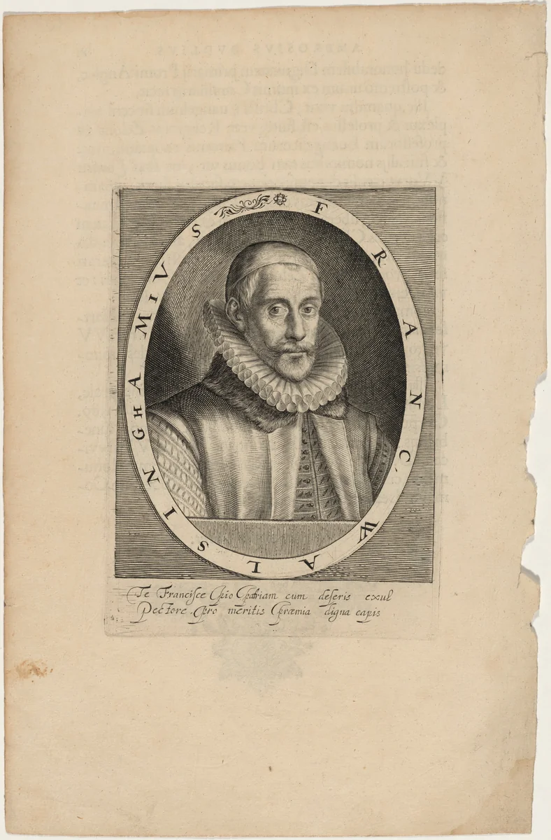 Sir Francis Walsingham by Magdalena van de Passe
Willem de Passe, print, 1620
