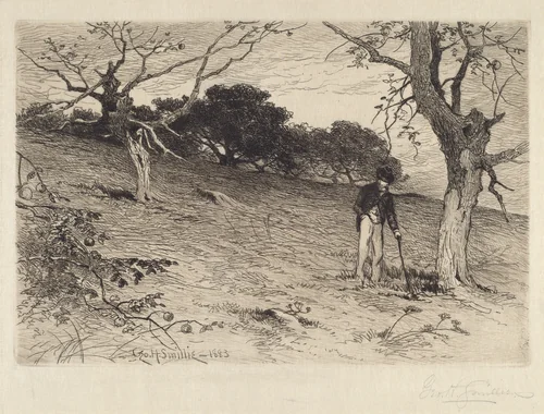 Orchard by George Henry Smillie, print, 1883