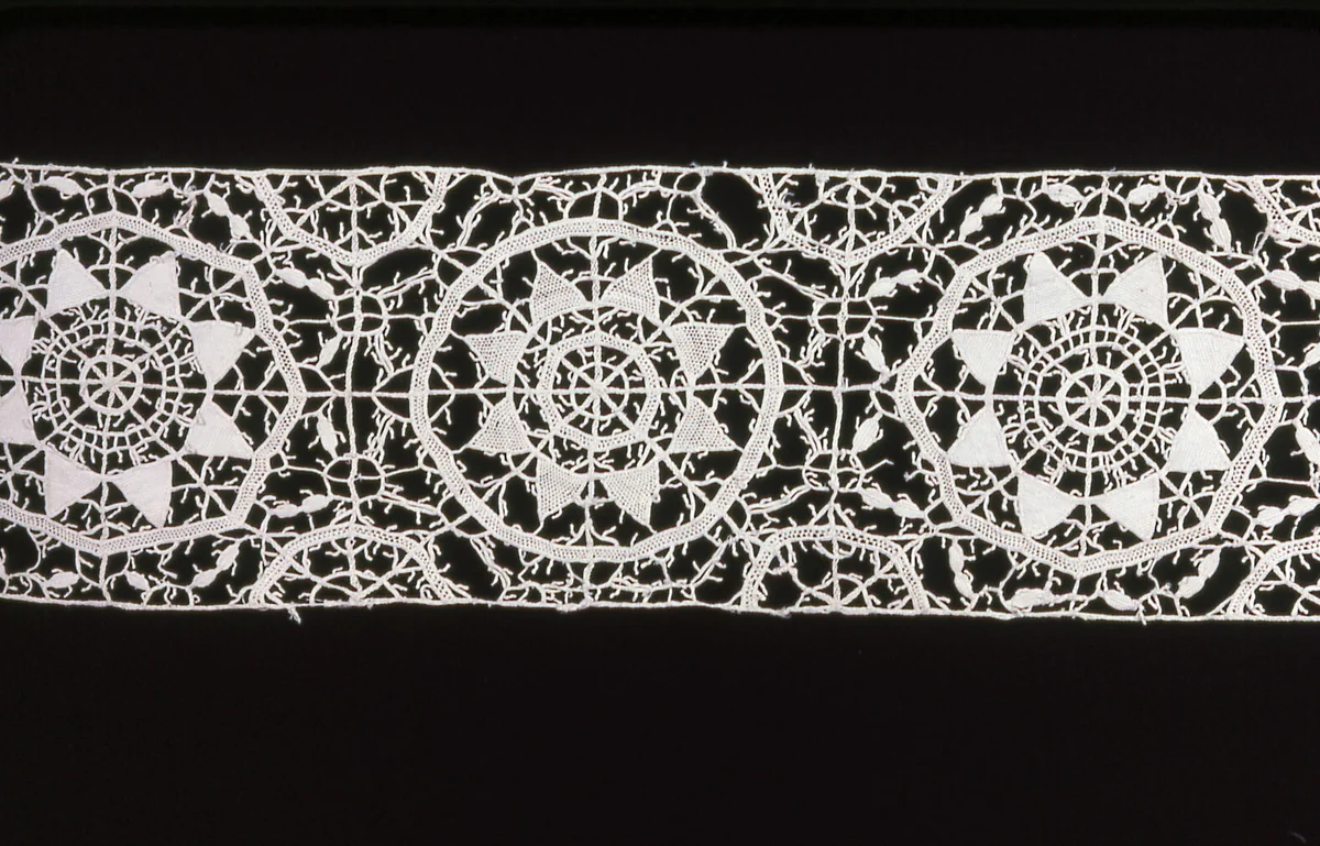 Insertion by Italy, textile, 1601-1625