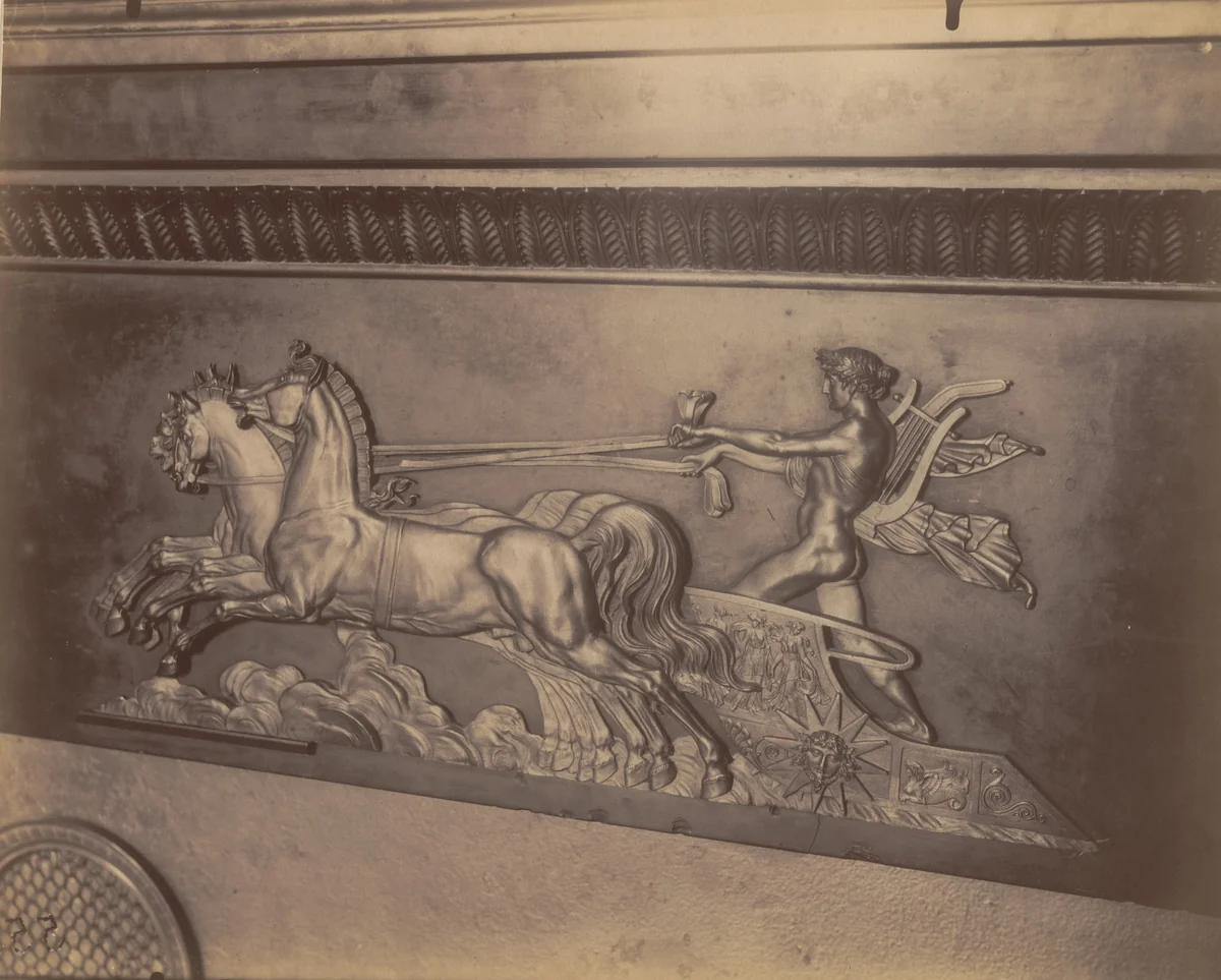 Louvre (cheminée) by Eugène Atget, photograph, 1908