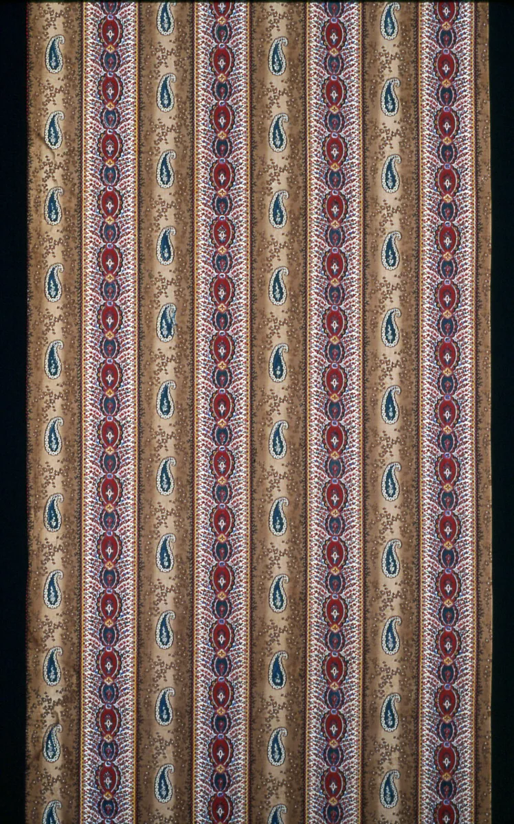 Two Panels by United States, textile, 1860-1880