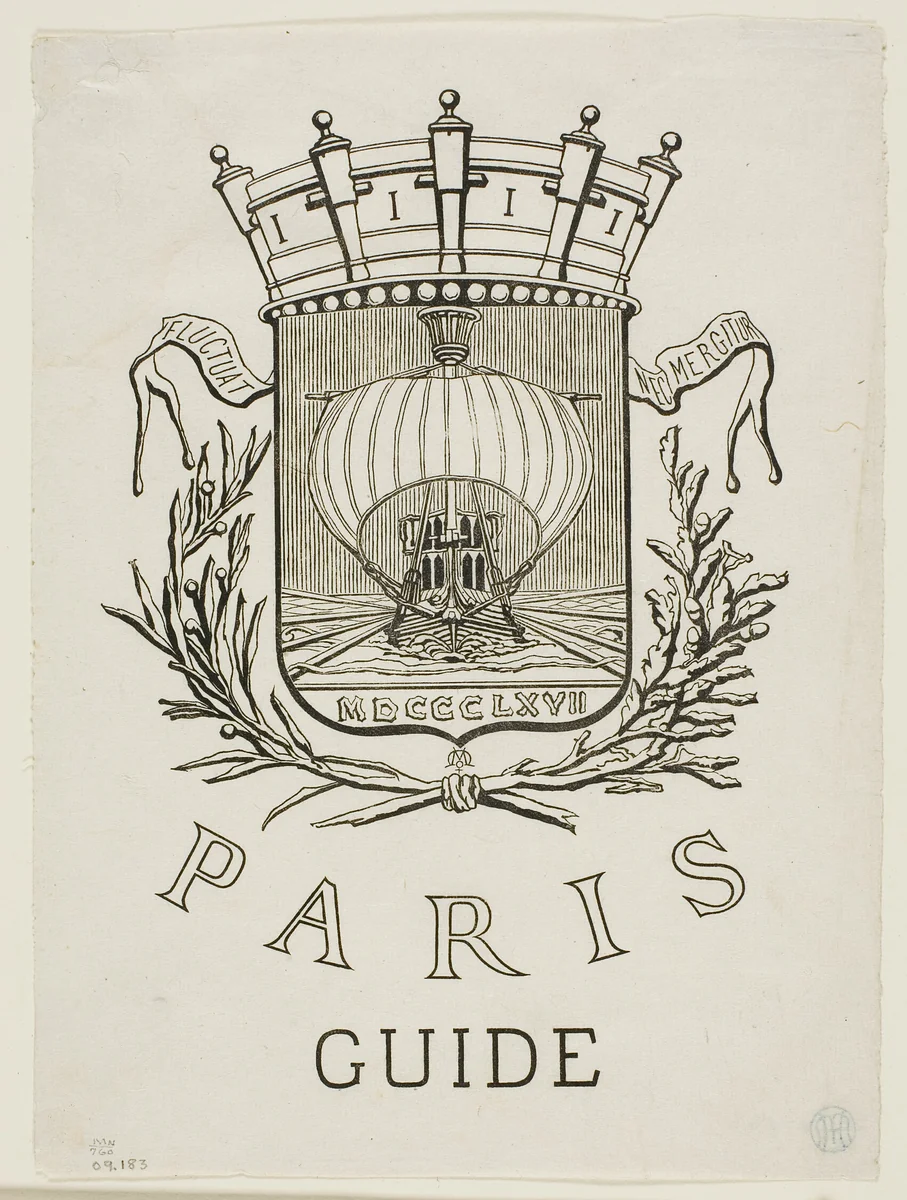 It Rocks but is Not Sunk by Charles Meryon, print, 1854