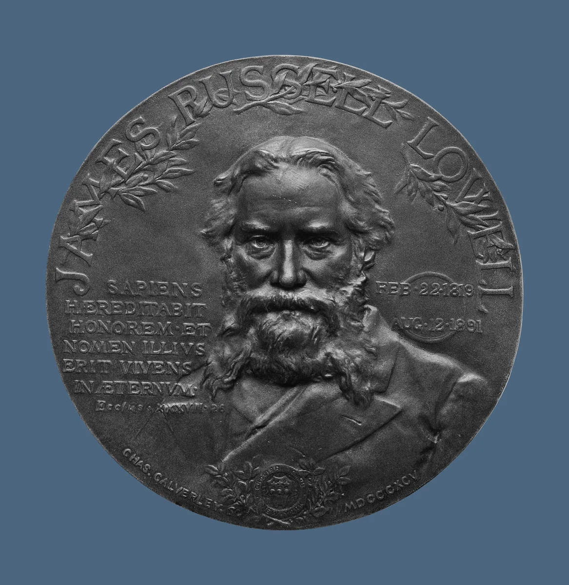 James Russell Lowell by Charles Calverley, artwork, 1895-1896