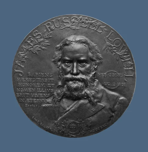 James Russell Lowell by Charles Calverley, artwork, 1895-1896