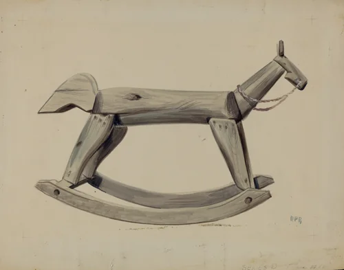 Hobby Toy by Raoul Du Bois, index of american design, 1936