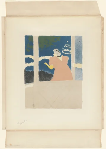 Aux Ambassadeurs (At the Ambassadeurs) by Henri de Toulouse-Lautrec, print, 1894