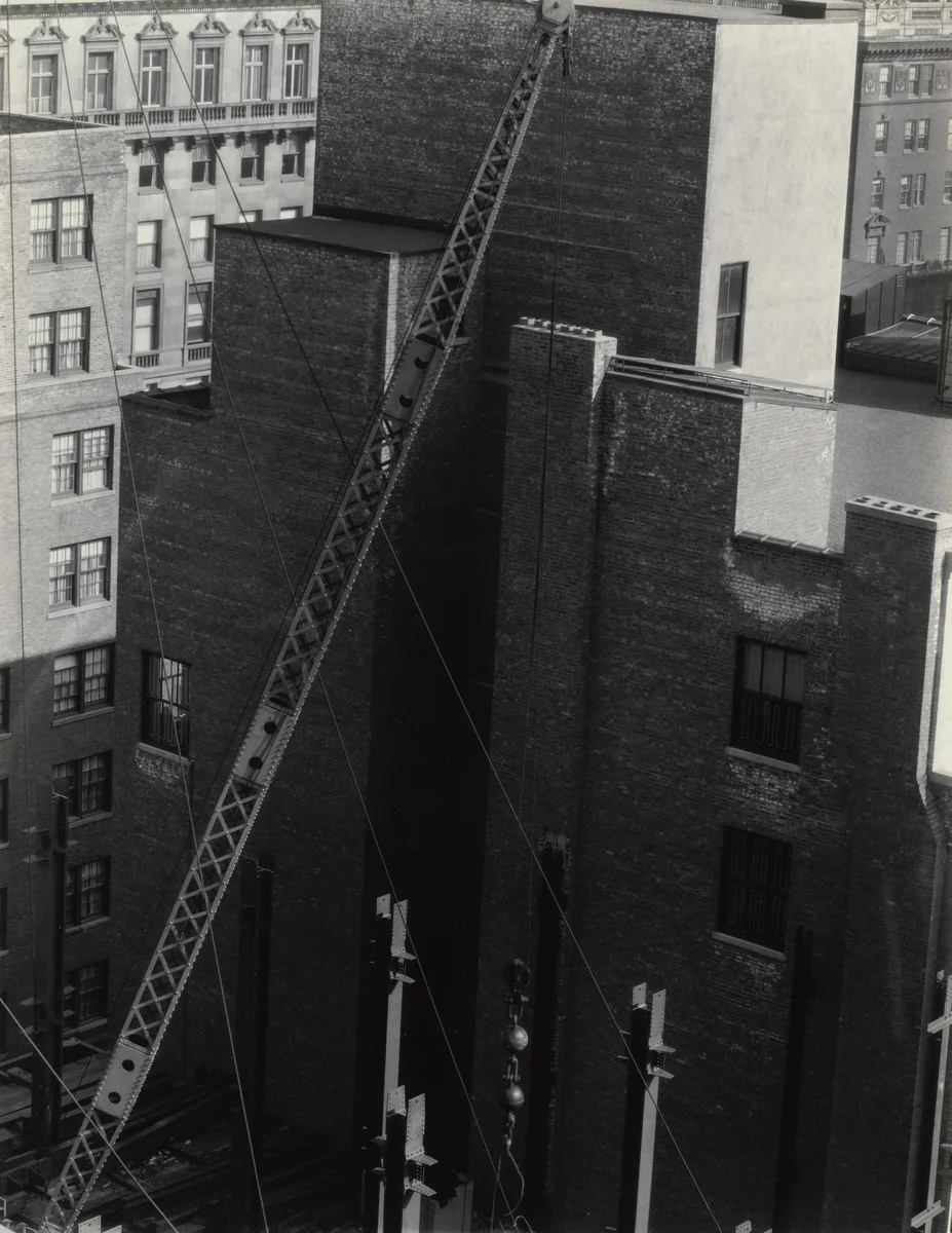 From My Window at An American Place, North by Alfred Stieglitz, photograph, 1931