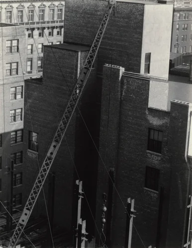 From My Window at An American Place, North by Alfred Stieglitz, photograph, 1931